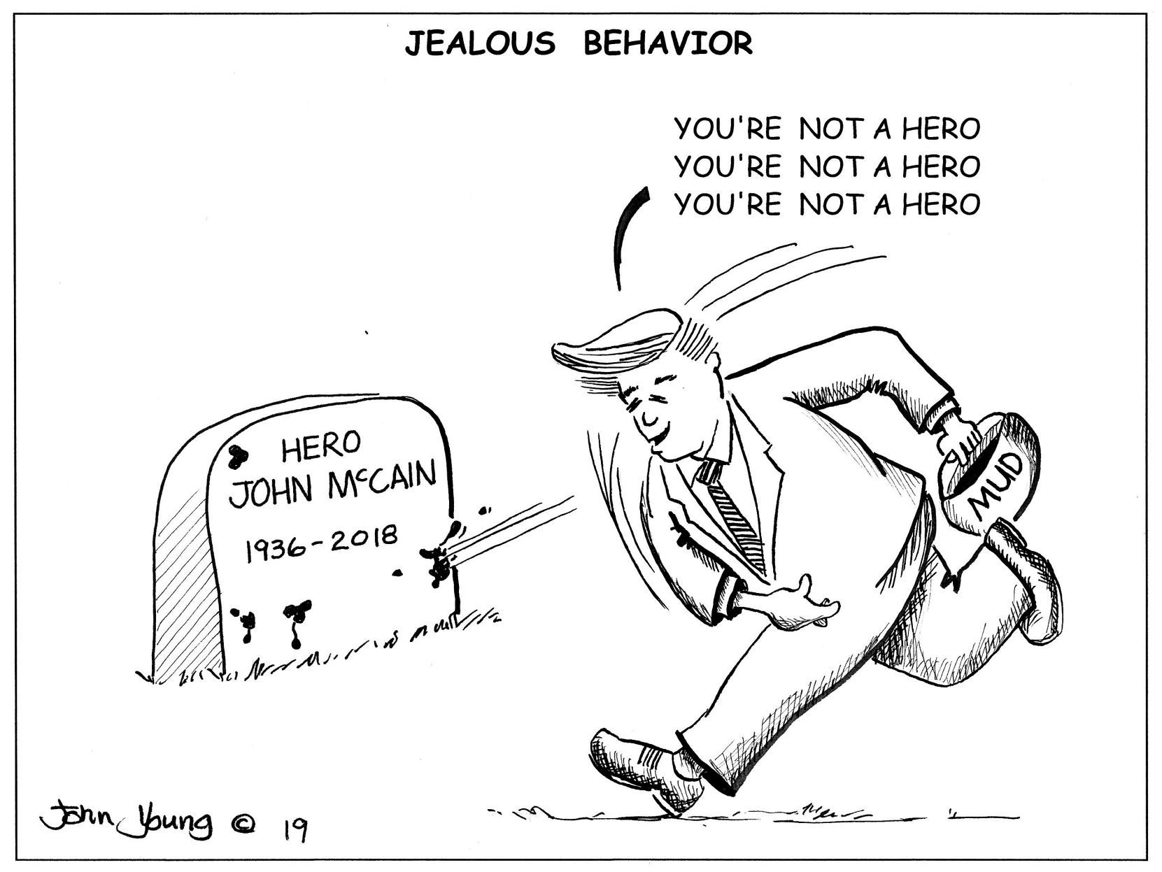 John Young cartoon 3/23/19